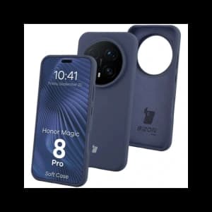 Bizon Soft Case Honor Magic8 Pro dark blue