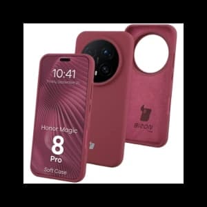 Bizon Soft Case Honor Magic8 Pro dark purple