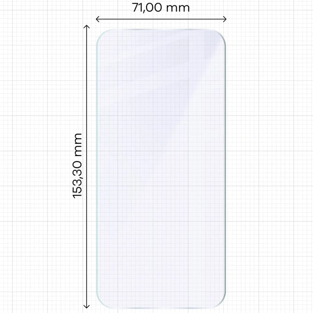 Elastyczne szkło hybrydowe Bizon Glass Mule Duo do Xiaomi POCO F8 Pro [2 PACK] - 2