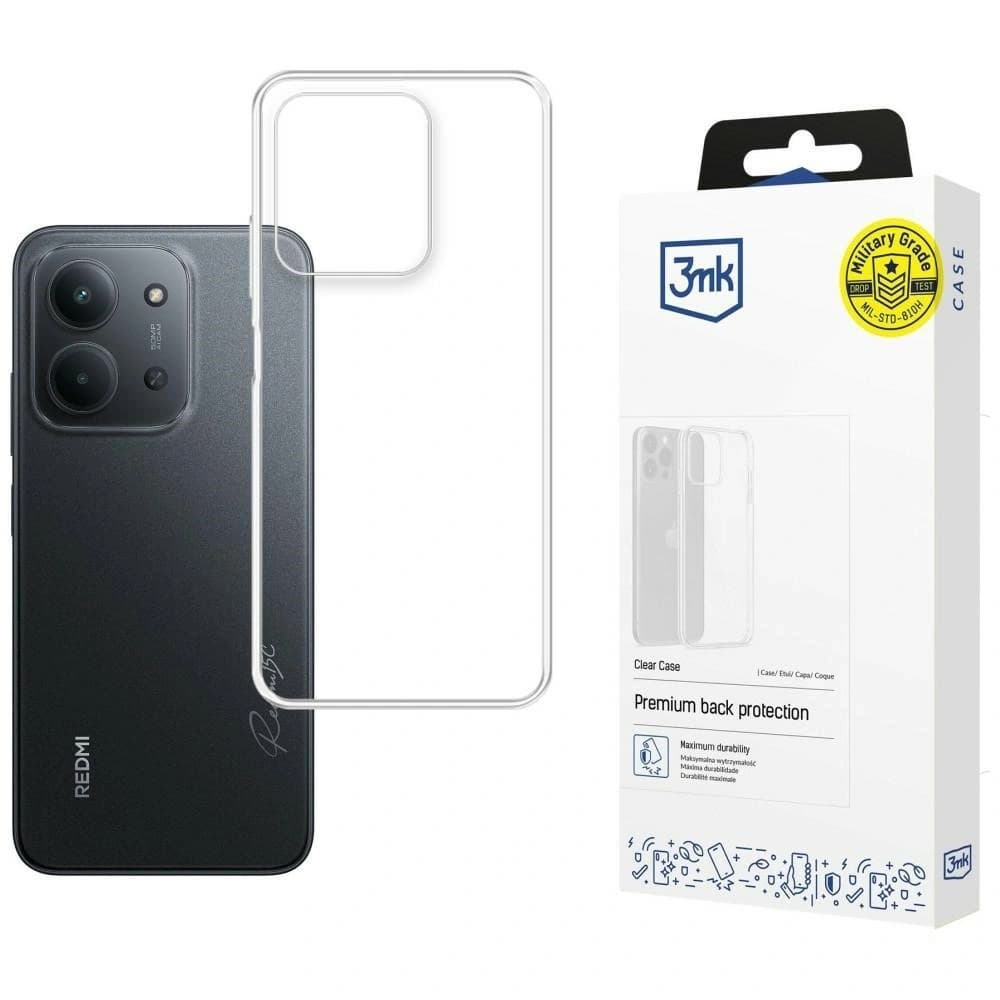 Etui 3MK Clear Case do Redmi 15C 4G / 5G (173mm) - 1