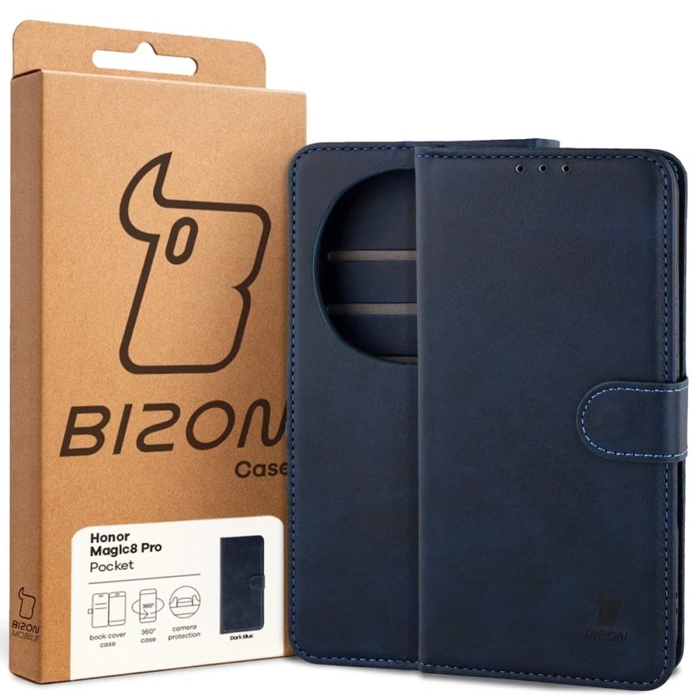 Bizon Case Pocket Honor Magic8 Pro navy blue - 6