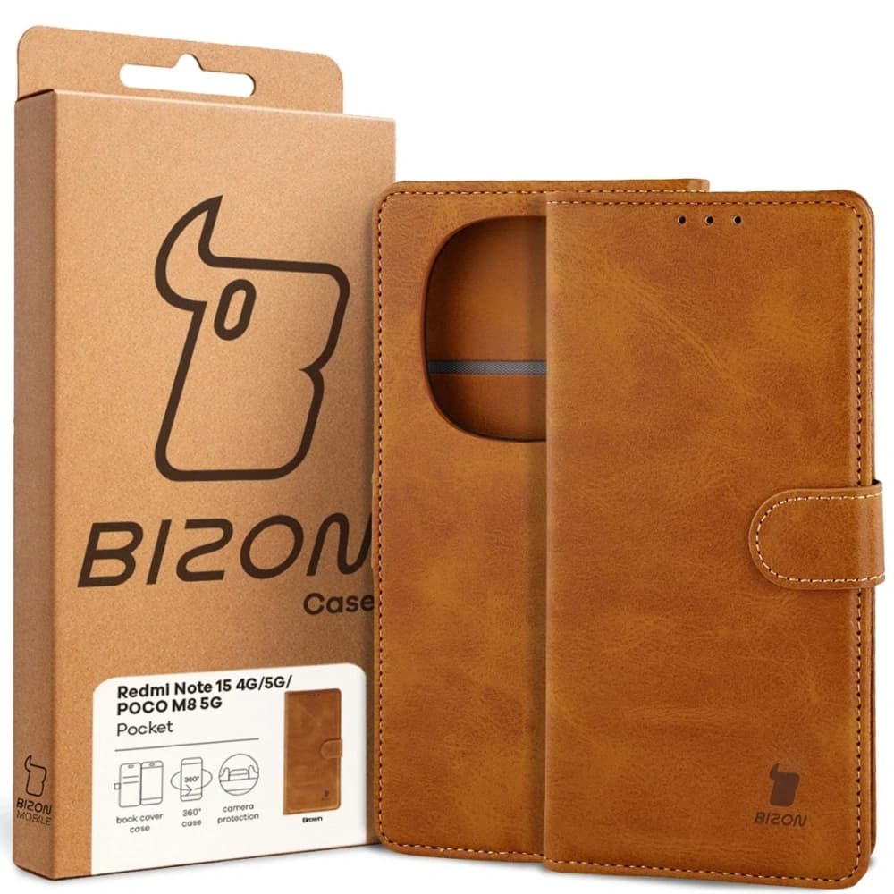 Bizon Case Pocket Xiaomi Redmi Note 15 / POCO M8 5G maro
 - 6
