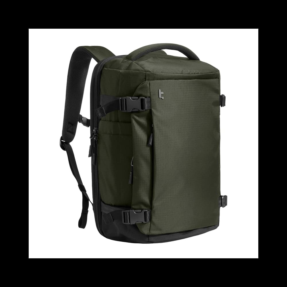 Tomtoc Navigator-T66 Liteway Travel Backpack (green) - 1