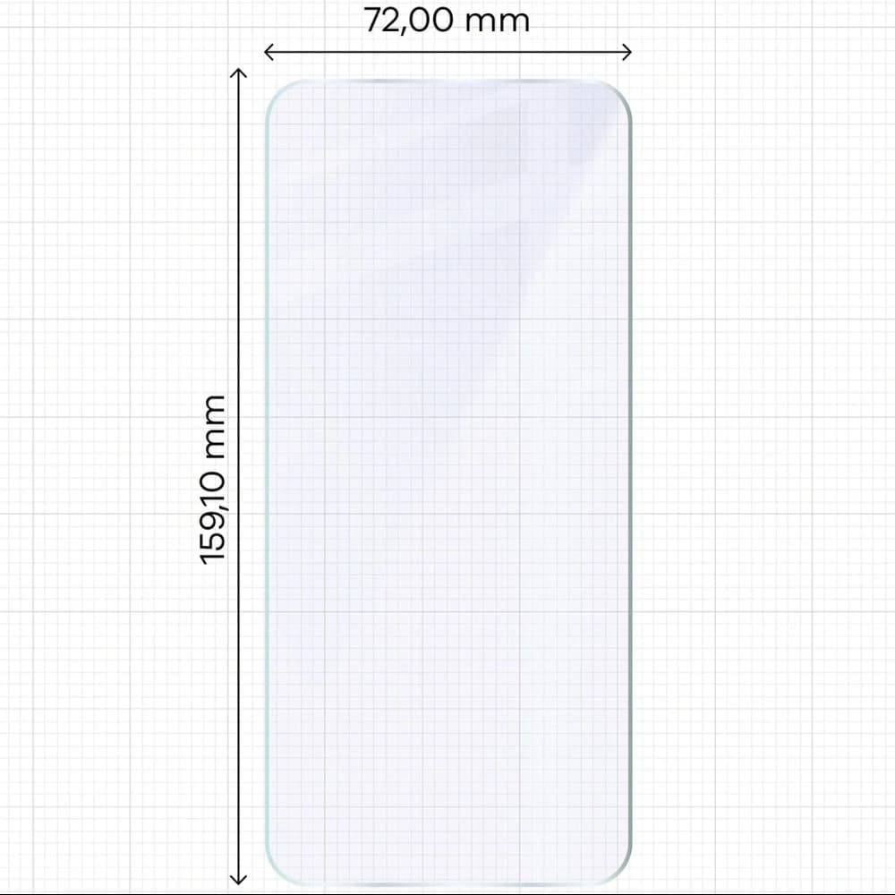 Elastyczne szkło hybrydowe Bizon Glass Mule Duo do OnePlus 15R [2 PACK] - 2