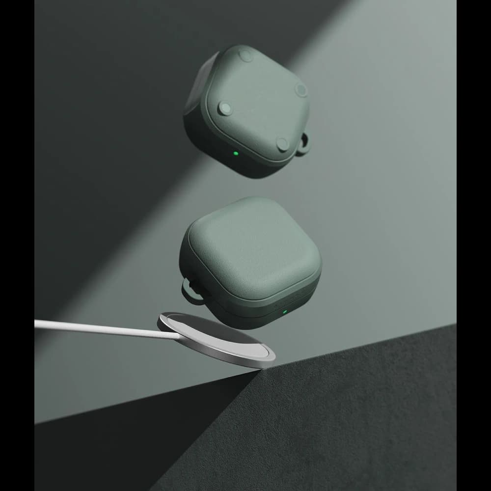 Etui Ringke Onyx Magnetic MagSafe do Samsung Galaxy Buds 4 / 4 Pro Sage Green - 3