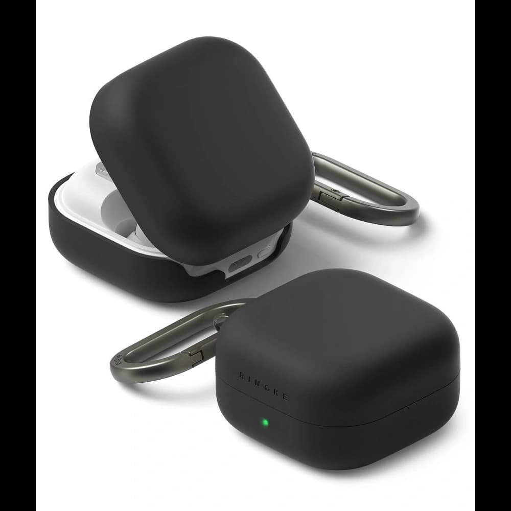 Etui Ringke Silicone do Samsung Galaxy Buds 4 / 4 Pro Black - 1