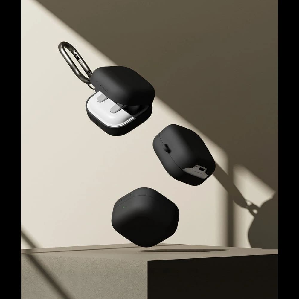 Etui Ringke Silicone do Samsung Galaxy Buds 4 / 4 Pro Black - 4
