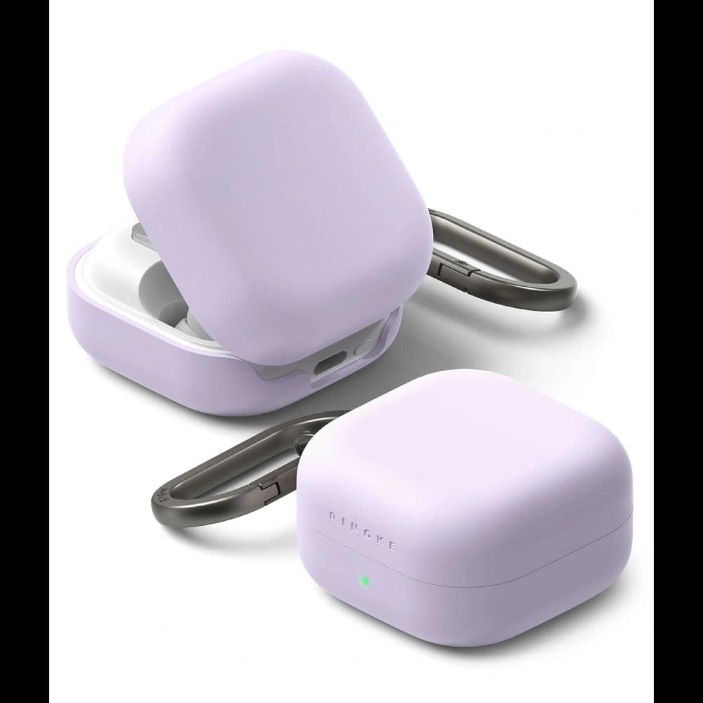 Ringke Silicone Samsung Galaxy Buds 4 / 4 Pro Light Purple - 1