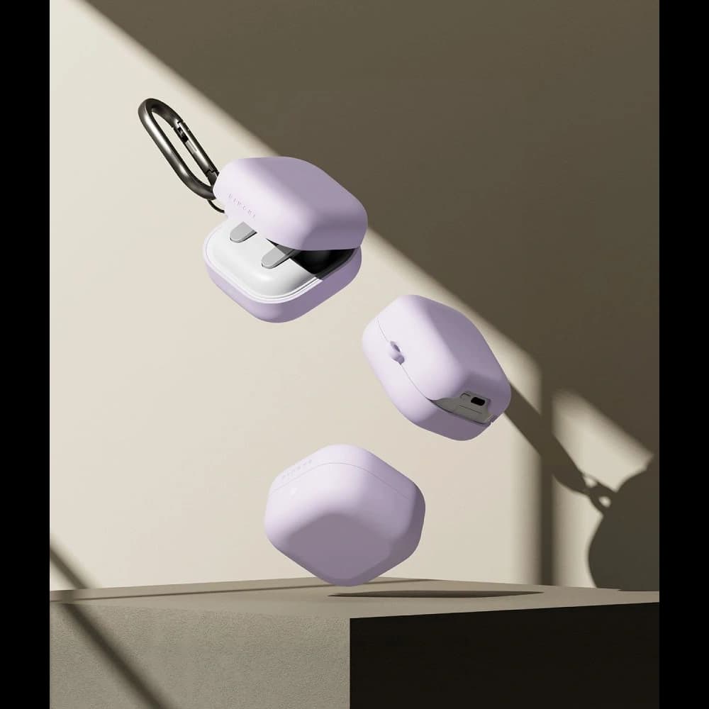 Ringke Silicone Samsung Galaxy Buds 4 / 4 Pro Light Purple - 4