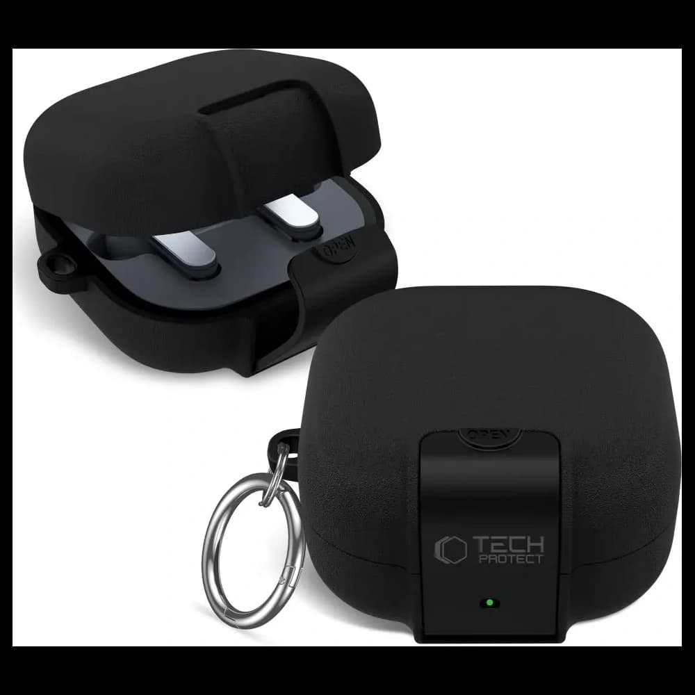 Tech-Protect Slim Hook Samsung Galaxy Buds 4 / 4 Pro Black - 1