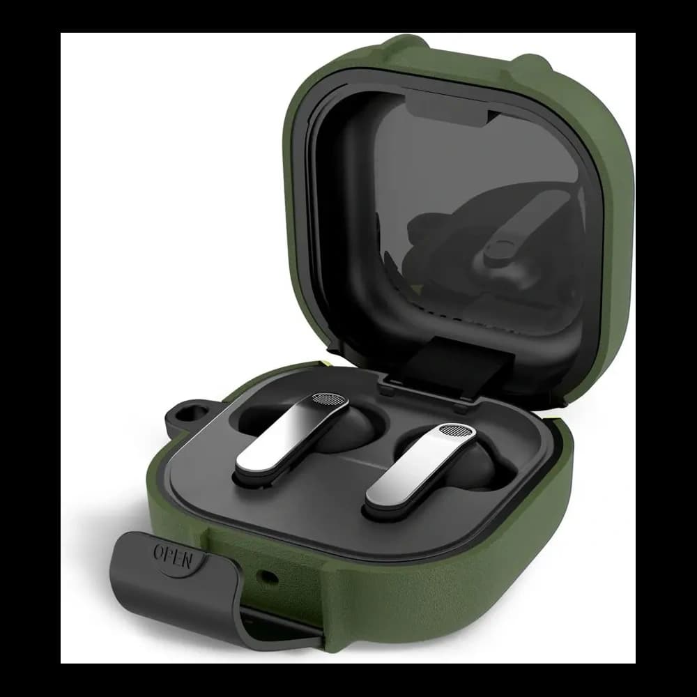 Tech-Protect Slim Hook Samsung Galaxy Buds 4 / 4 Pro Olive Green - 2