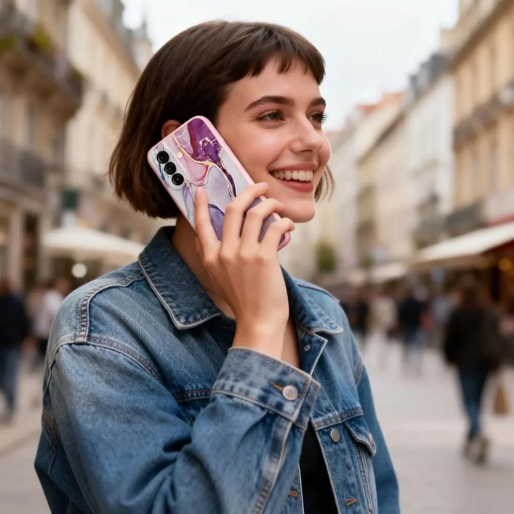 Etui Tech-Protect Icon do Samsung Galaxy A37 5G Marble - 2