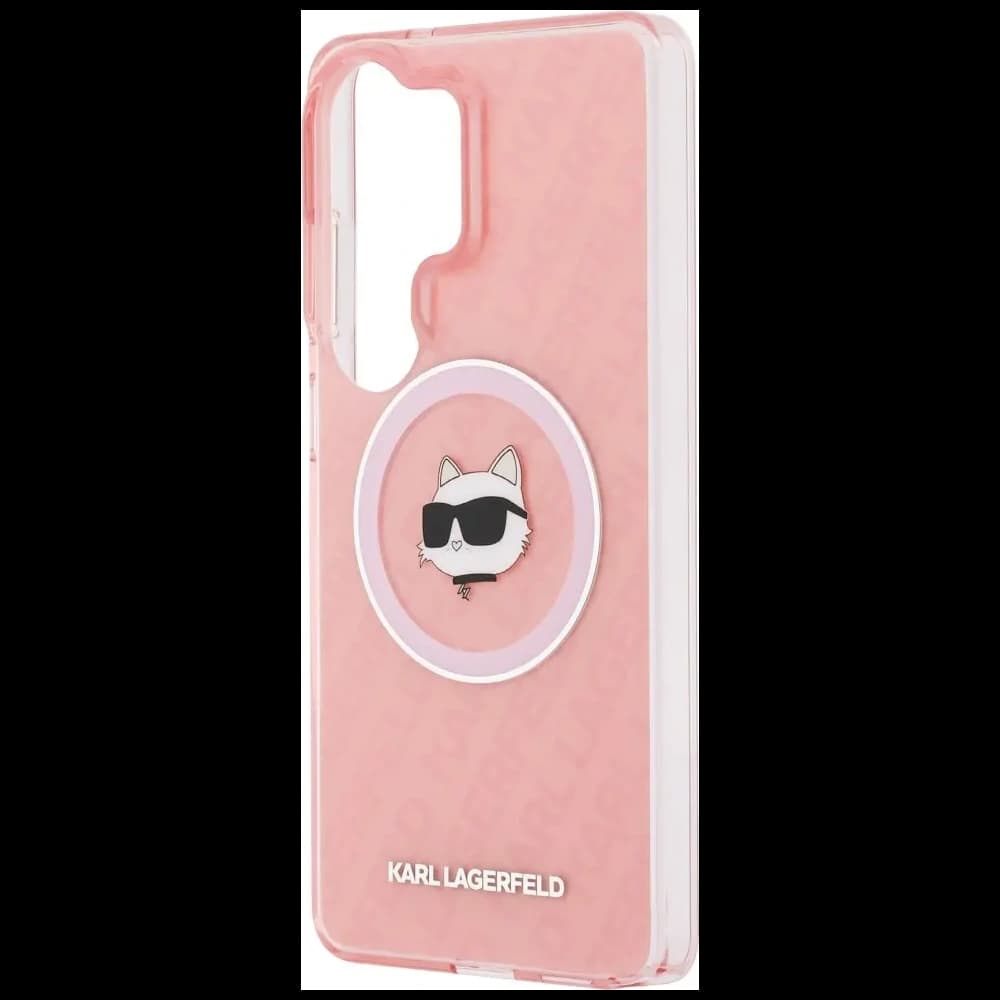 Karl Lagerfeld IML Repeated Choupette MagSafe Samsung Galaxy S26 Ultra roz
 - 6