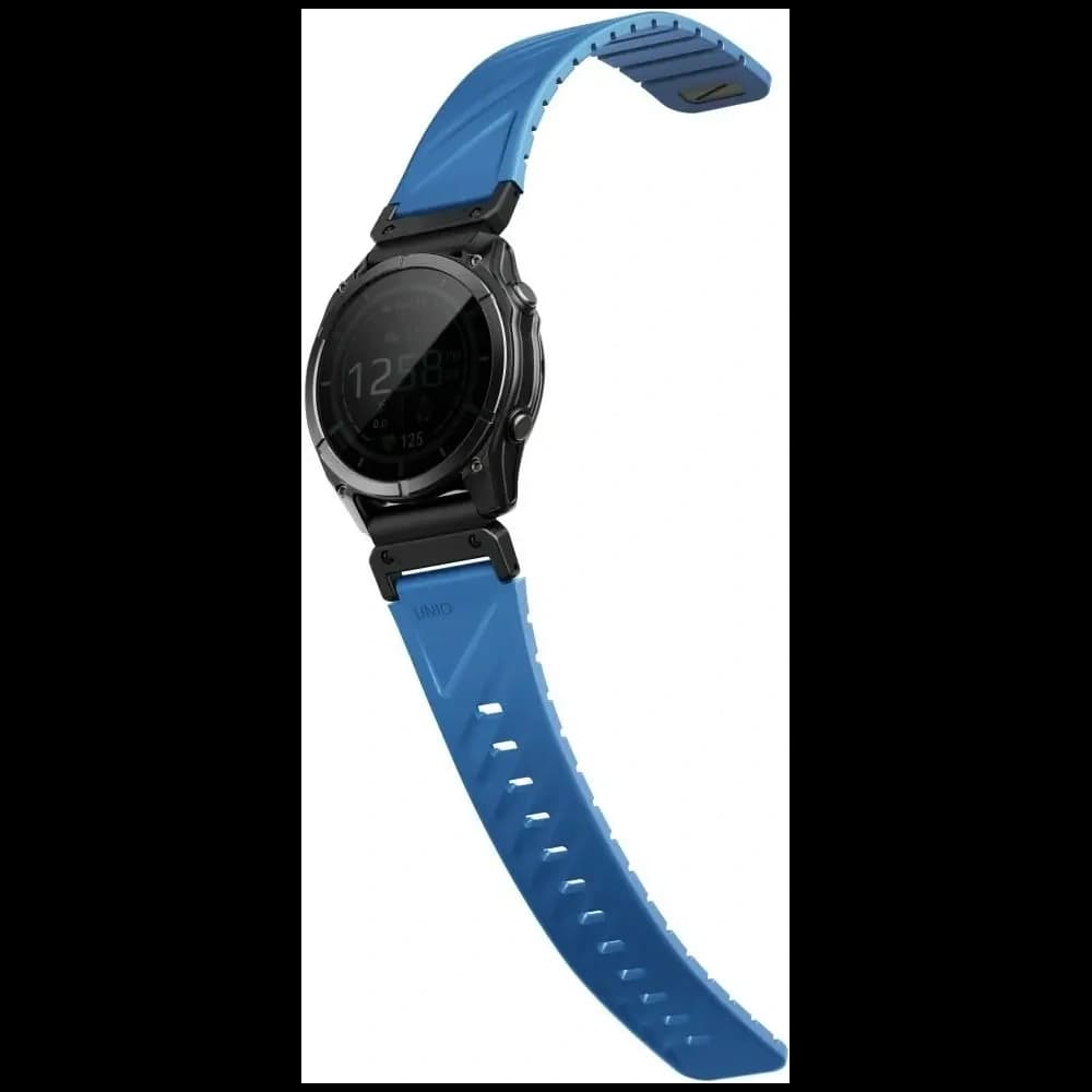 Curea UNIQ Fluo pentru Garmin 22mm albastră
 - 1