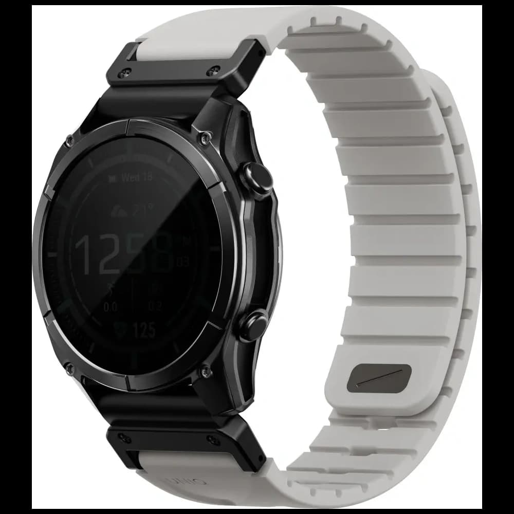 Curea UNIQ Fluo pentru Garmin 22mm gri
 - 2