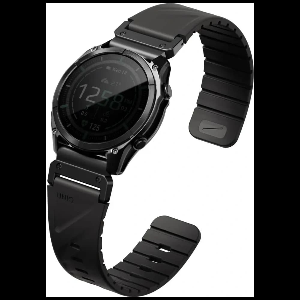 UNIQ Fluo pánt Garmin 26mm fekete
 - 4