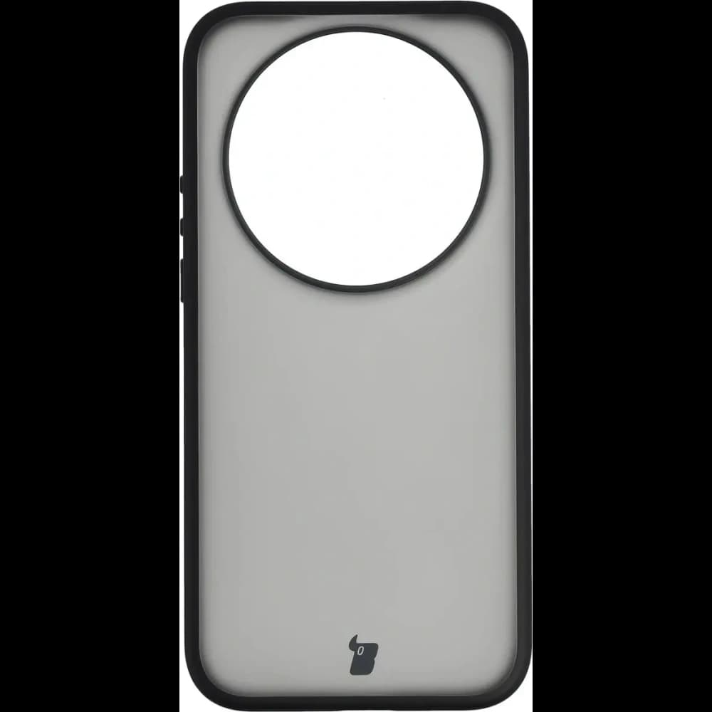 Bizon Case Angelo Xiaomi 17 Ultra füstös, fekete kerettel 
 - 2