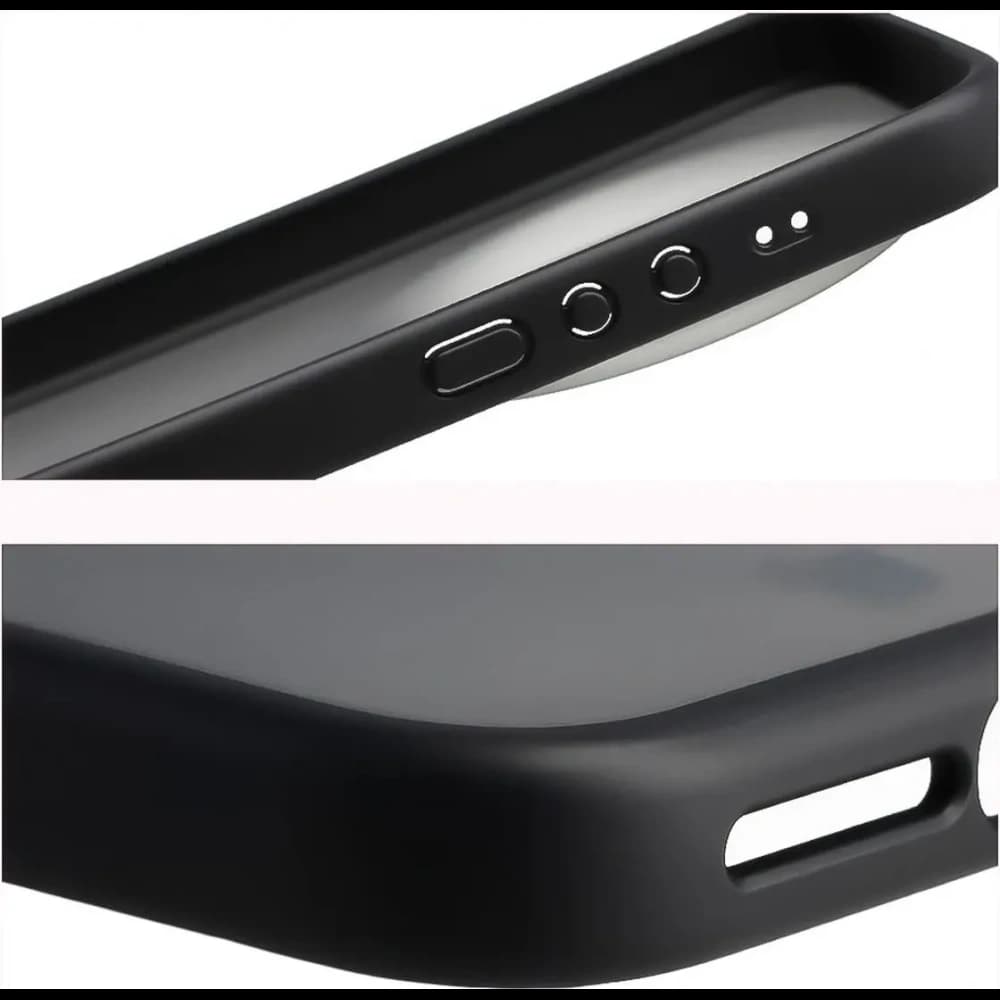 Bizon Case Angelo Xiaomi 17 Ultra füstös, fekete kerettel 
 - 4