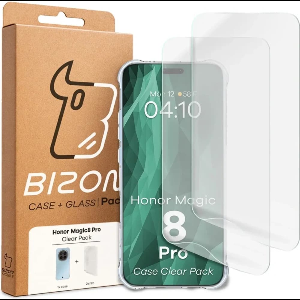 Bizon Case Clear Pack Honor Magic8 Pro 
 - 9