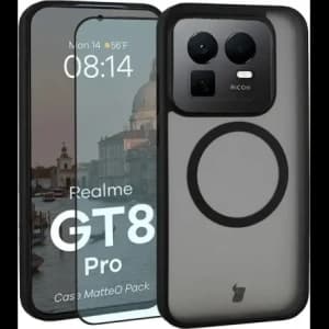 Bizon MatteO Magnetic Pack Realme GT 8 Pro smoky black
