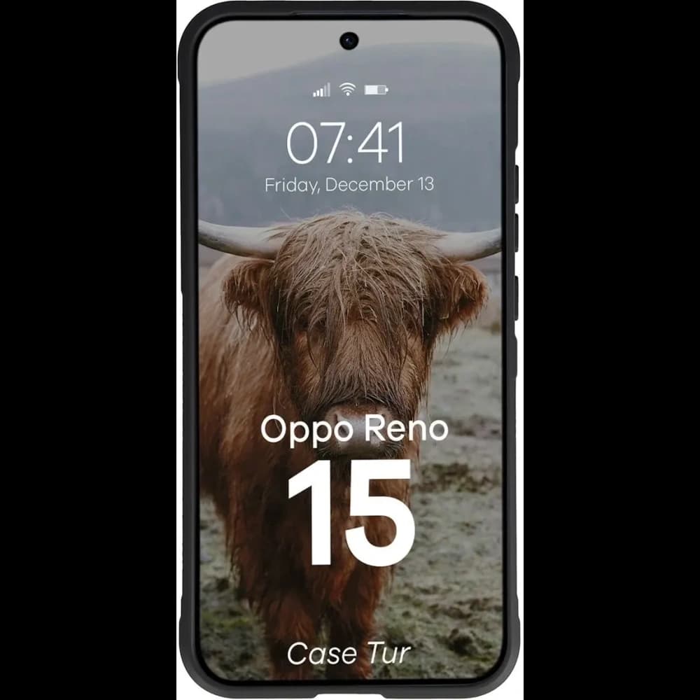 Bizon Case Tur Oppo Reno 15 fekete 
 - 5