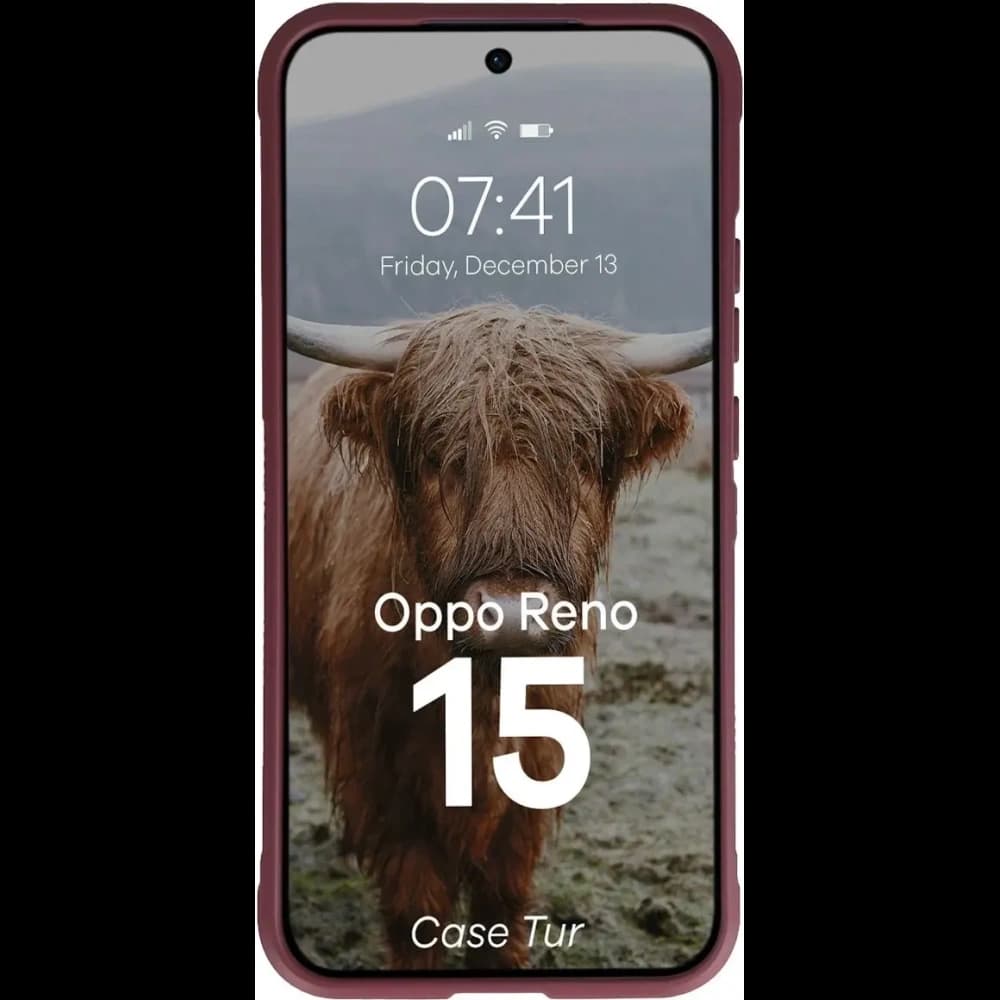 Bizon Case Tur Oppo Reno 15 bordó 
 - 5