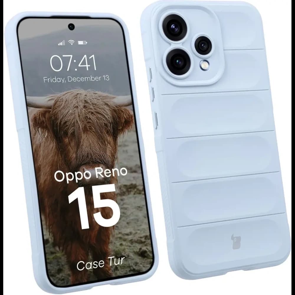 Bizon Case Tur Oppo Reno 15 világoskék 
 - 1