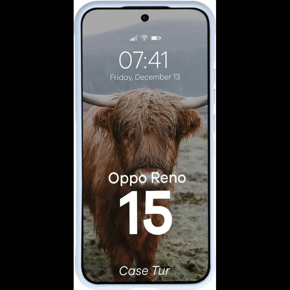 Bizon Case Tur Oppo Reno 15 világoskék 
 - 5