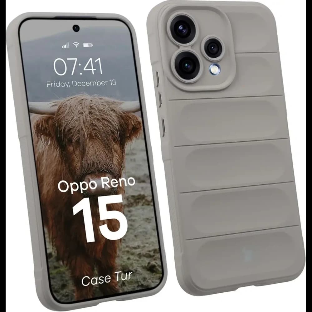Bizon Case Tur Oppo Reno 15 hellgrau
 - 1