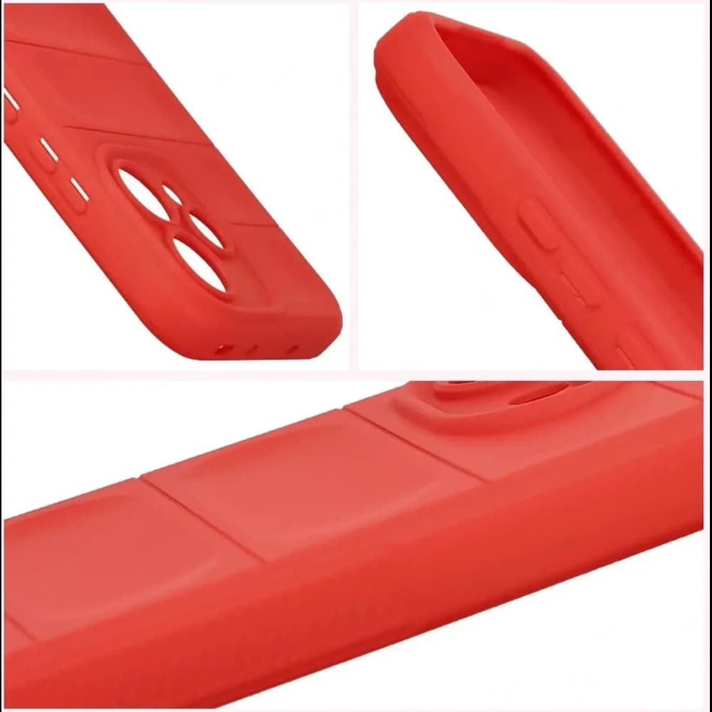 Pancerne etui Bizon Case Tur do Oppo Reno 15 czerwone - 7