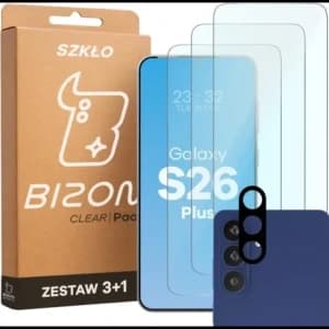 Bizon Glass Clear Pack Samsung Galaxy S26+ Plus

