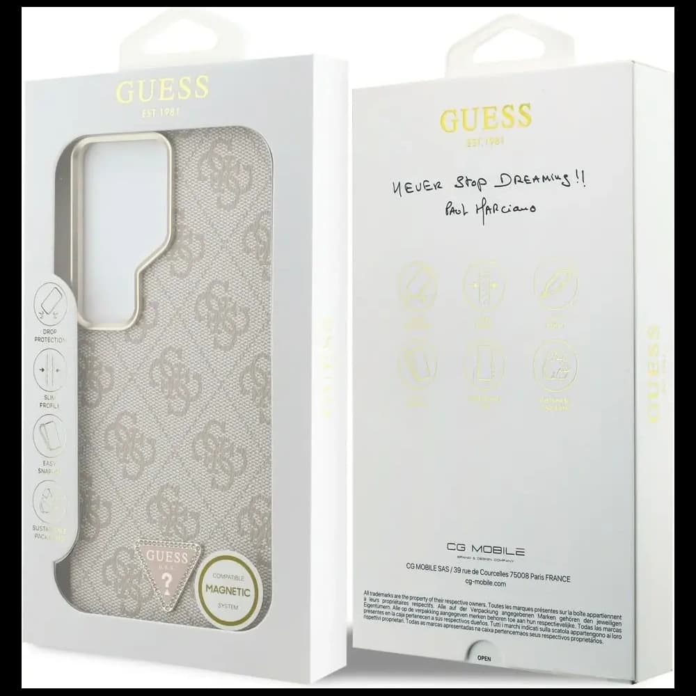 Guess 4G Triangle Logo MagSafe Samsung Galaxy S26 Ultra roz 
 - 8