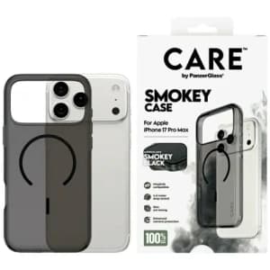 CARE by PanzerGlass Flagship Urban Explorer w. Black MagSafe Apple iPhone 17 Pro Max smoky