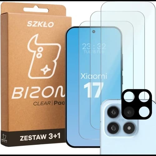 Bizon Glass Clear Pack Xiaomi 17 
