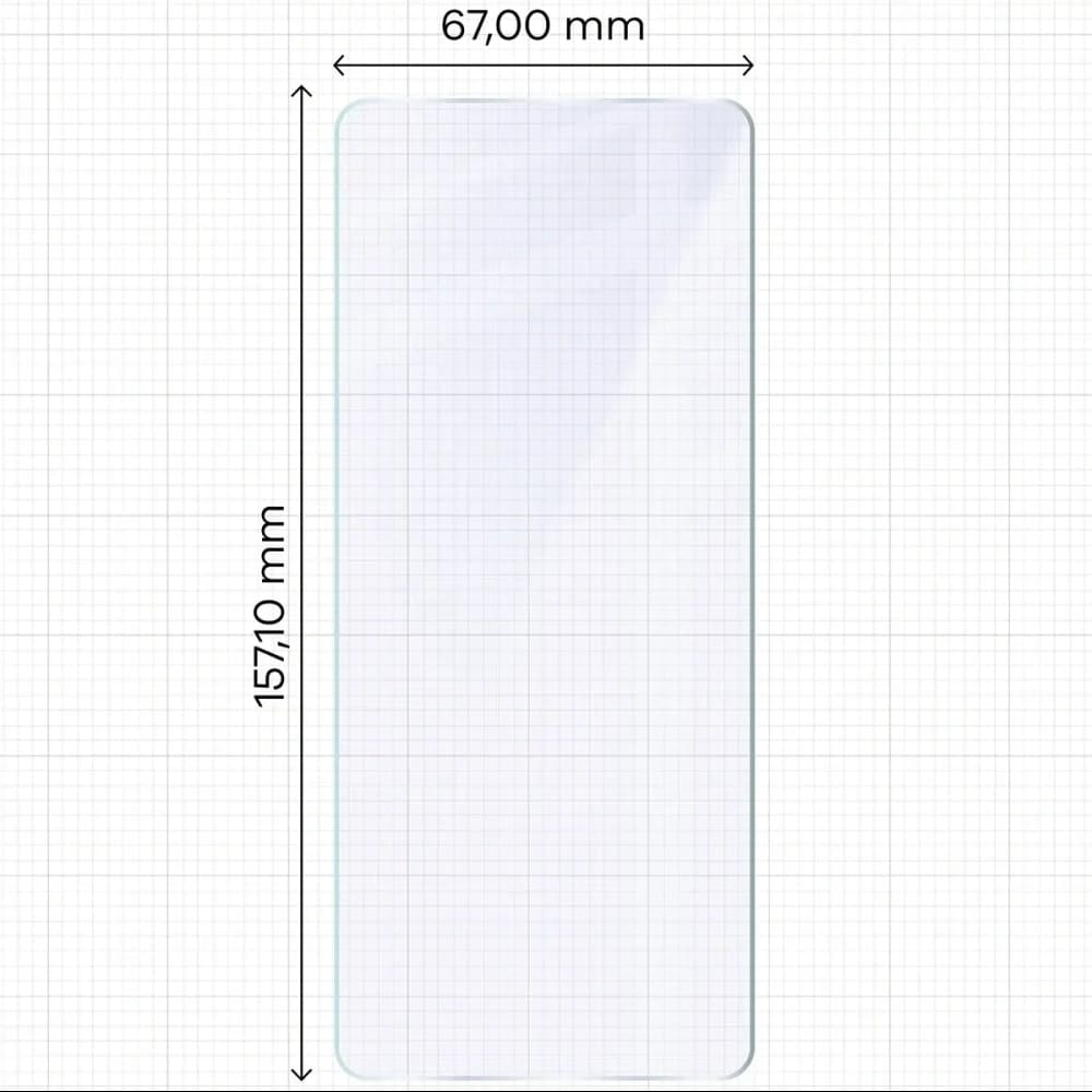 Elastyczne szkło hybrydowe Bizon Glass Mule Duo do Xiaomi Redmi Note 15 4G / 5G [2 PACK] - 2