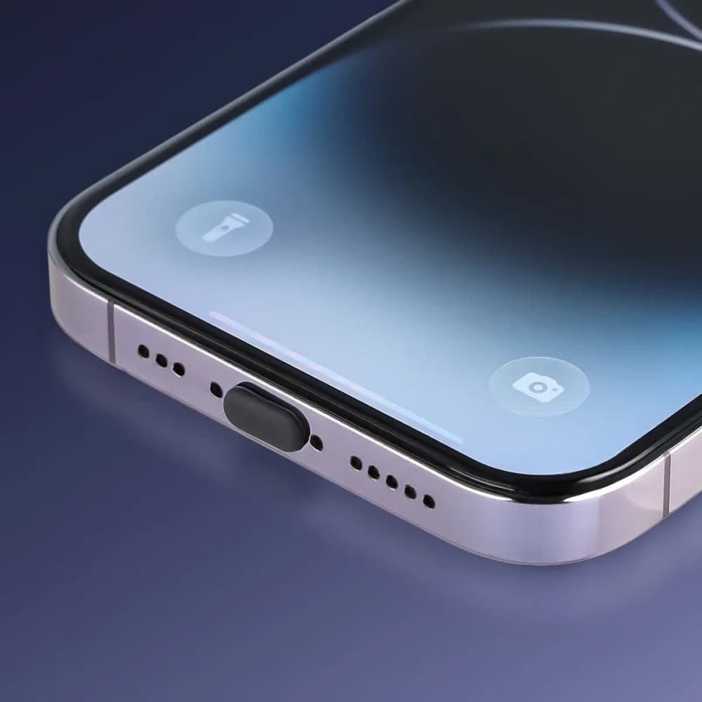 Bizon Accessories Dust Plug for Lightning port devices black - 4