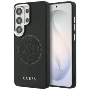 Guess Perforated Logo MagSafe Samsung Galaxy S26 Ultra negru 
