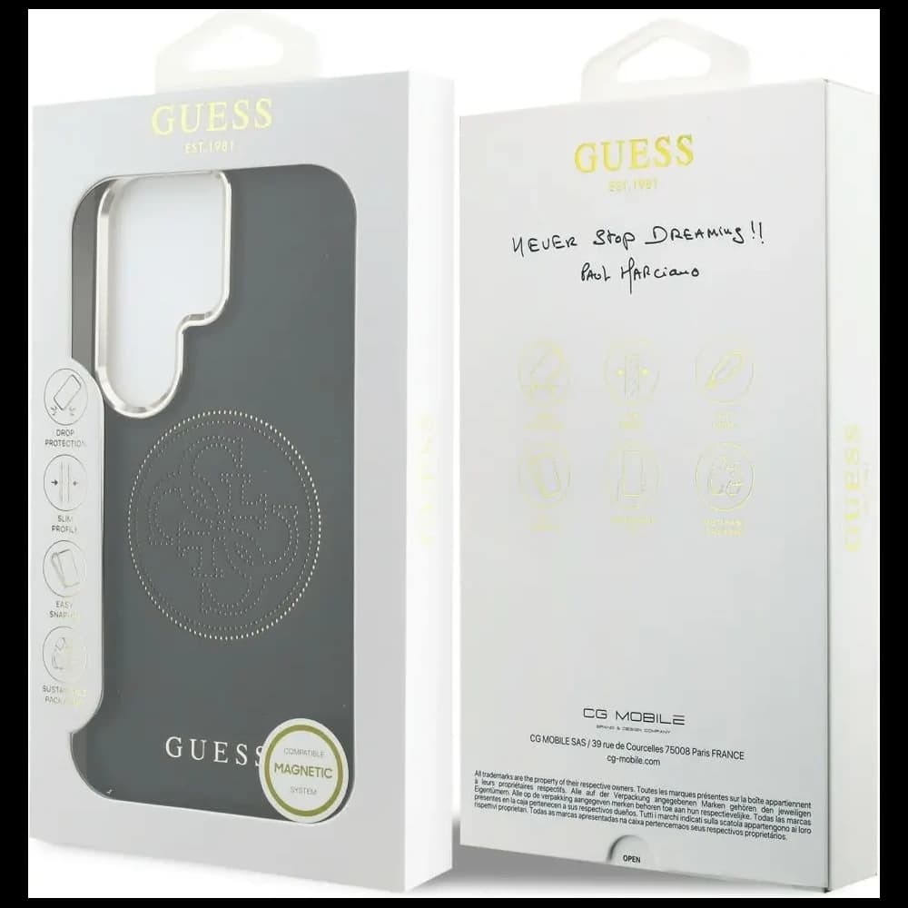 Guess Perforated Logo MagSafe Samsung Galaxy S26 Ultra negru 
 - 8