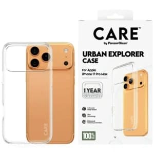 CARE by PanzerGlass Flagship Urban Explorer w. Clear Frame Apple iPhone 17 Pro Max clear