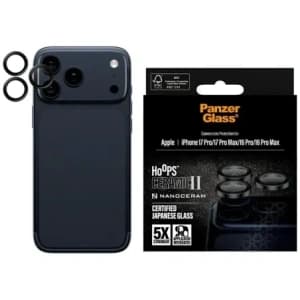 PanzerGlass Hoops Ceramic II Lens Apple iPhone 17 Pro / 17 Pro Max / 16 Pro / 16 Pro Max