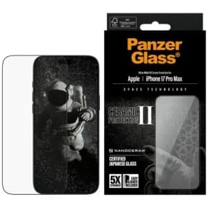 PanzerGlass Ceramic II Ultra-Wide Fit EasyAligner Apple iPhone 17 Pro Max