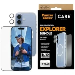 CARE by PanzerGlass Flagship Explorer Set 3in1 Apple iPhone 17