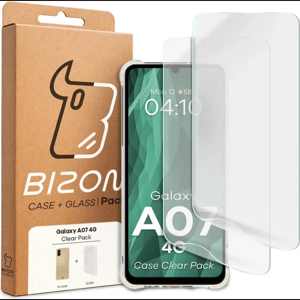 Bizon Case Clear Pack Samsung Galaxy A07 4G - 9