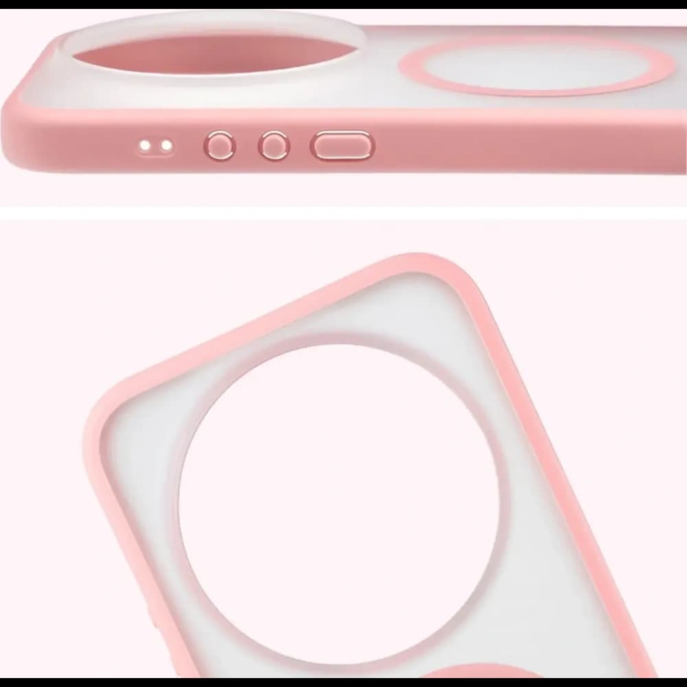 Bizon Case MatteO Magnetic Xiaomi 17 Ultra smoky light pink - 4