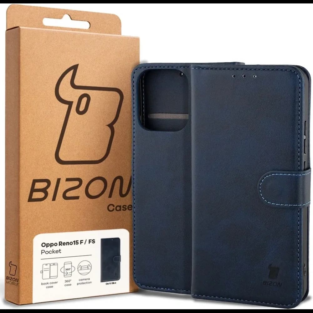 Bizon Case Pocket Oppo Reno 15 F / FS navy blue - 6