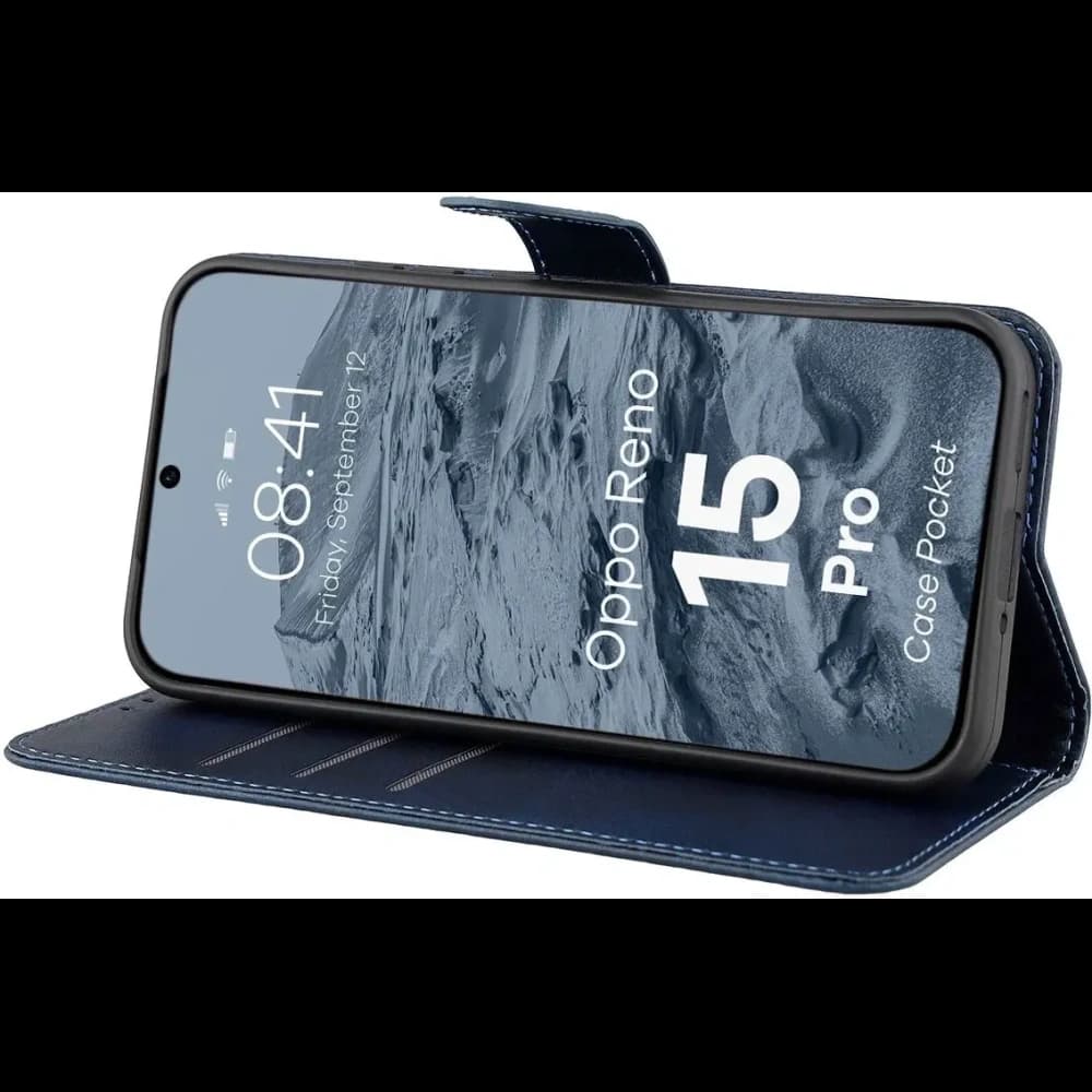Bizon Case Pocket Oppo Reno 15 Pro navy blue - 5