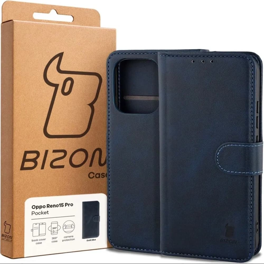 Bizon Case Pocket Oppo Reno 15 Pro navy blue - 6