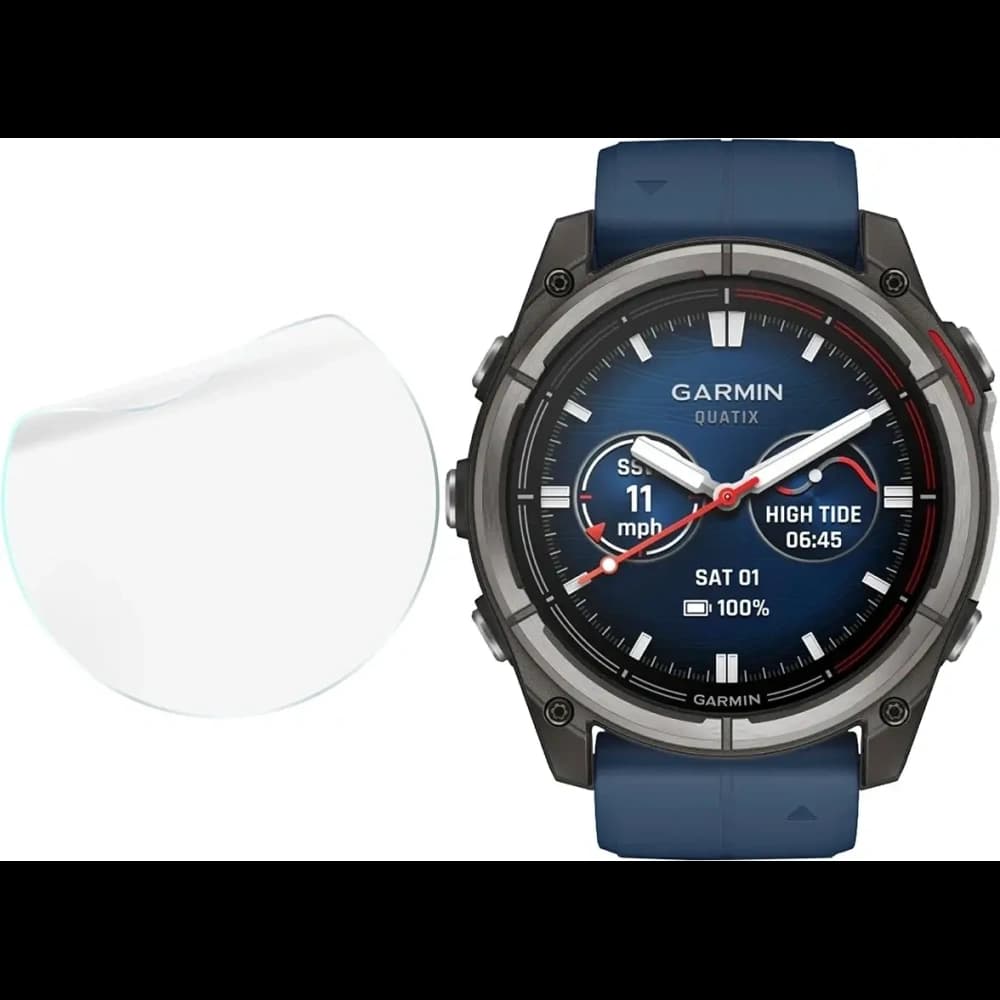 Bizon Glass Watch Hydrogel Garmin Quatix 8 Pro 47mm - 4