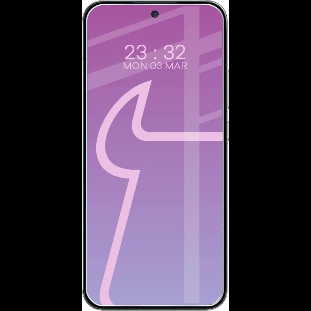 Elastyczne szkło hybrydowe Bizon Glass Mule Duo do Oppo Reno 14 [2 PACK] - 3