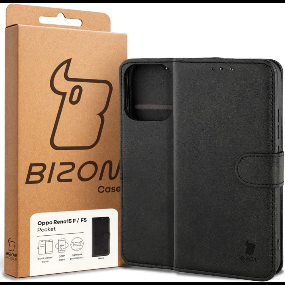 Bizon Case Pocket Oppo Reno 15 F / FS schwarz
 - 6